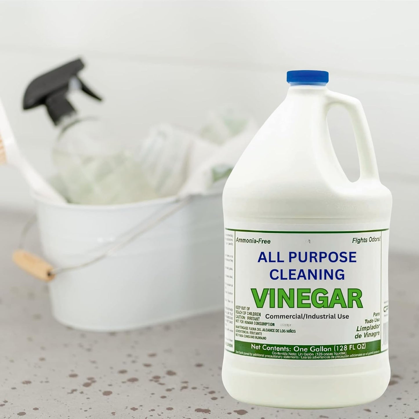All Purpose Cleaning Vinegar, 5% Acidity | Multi-Purpose Household Surface Cleaner, Safe for Laundry, Effective Deodorizer, Ready to Use- 1 Gallon (Pack of 1)