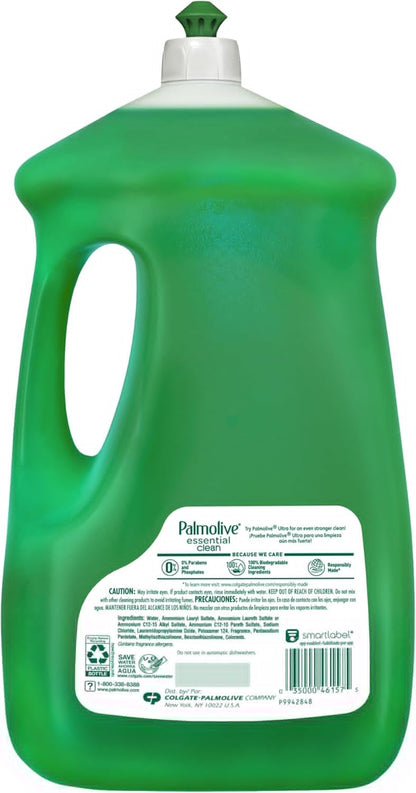 Palmolive Dishwashing Liquid Dish Soap Refill, Essential Clean, Original - 90 fluid ounce