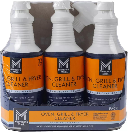 MEMBER´S MARK Oven, Grill and Fryer Cleaner (32 oz, 3 pk.)