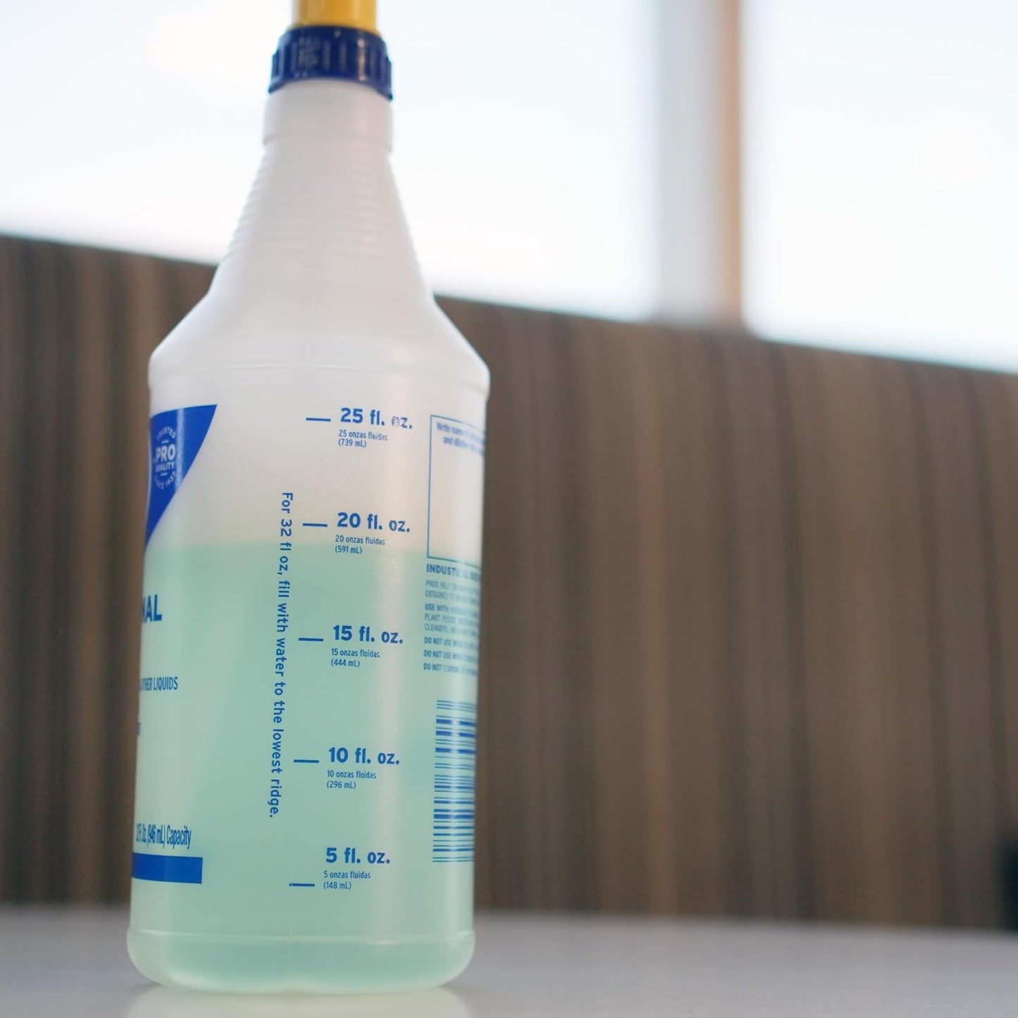 Zep Professional Sprayer Bottle - 32 oz (Case of 12) - HDPRO1 - Versatile Adjustable Nozzle Spray Bottles with a Fine Mist or Powerful Spray, Refillable for Diluted Concentrate