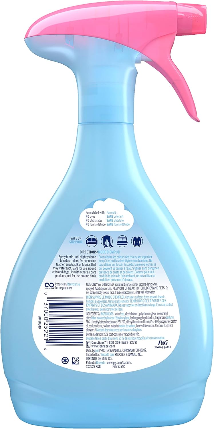 Febreze Fabric Refresher with Downy April Fresh Scent Air Freshener 16.9 Fl. Oz