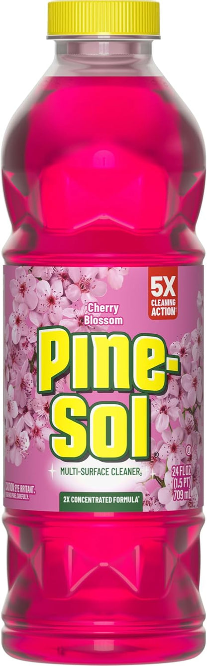 Pine-Sol Multi-Surface Cleaner, Cherry Blossom, 24 Fluid Ounces