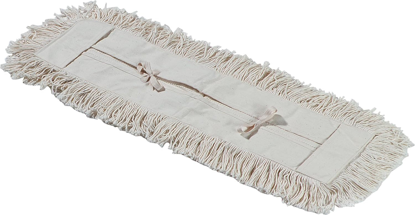 SPARTA Flo-Pac Dust Mop Tie Back for Cleaning, 24 X 5 Inches, Tan