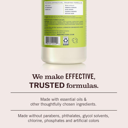 MRS. MEYER'S CLEAN DAY Multi-Surface Everyday Cleaner, Lavender Scent, 16 Fl Oz Bottle - 3 Pack