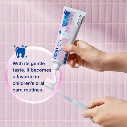 Fluoride Free Toothpaste for Kids - Gentle SLS Free Formula for Toddlers & Infants | Training Toothpaste that Supports Early Brushing | Mild Children’s Paste for Daily Care & Comfortable Cleaning