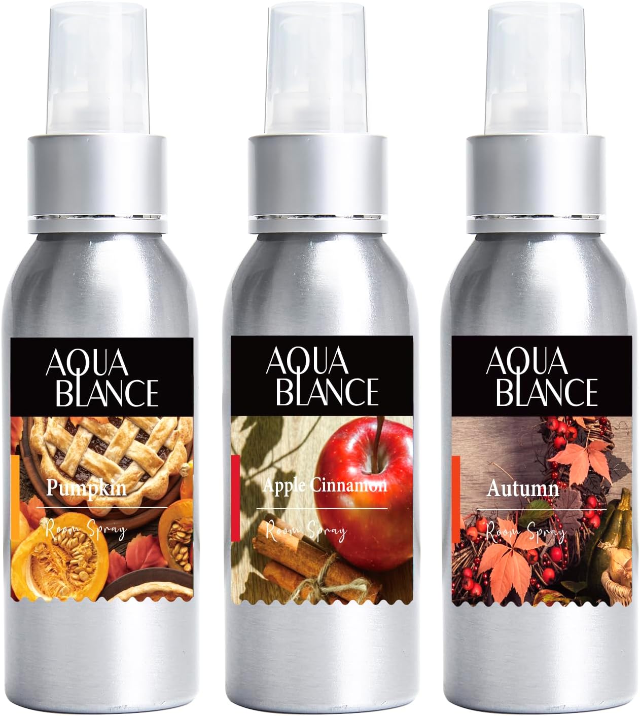 Fragrant Room Spray, Tropical, Ocean, Coconut, 3 x 3.4 fl oz, Air Fresheners Odor Eliminator for Home, Bathroom, Concentrated Room Spray
