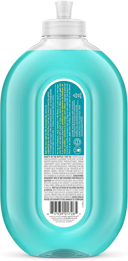 Method Squirt + Mop Hardwood Floor Cleaner, Almond, 25 Ounce, 1 pack, Packaging May Vary