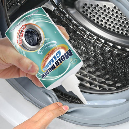 HIHWEM MoldStain Remover Gel, Washing Machine Seal Cleaner for Front Load Washer, Tiles Grout Cleaner Bathroom Cleaning Home Kitchen Sinks Caulk Cleaning, 10 Oz