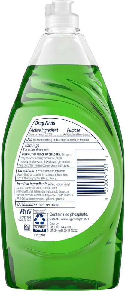 Dawn Dishwashing Liquid, Original Scent, 38 fl oz
