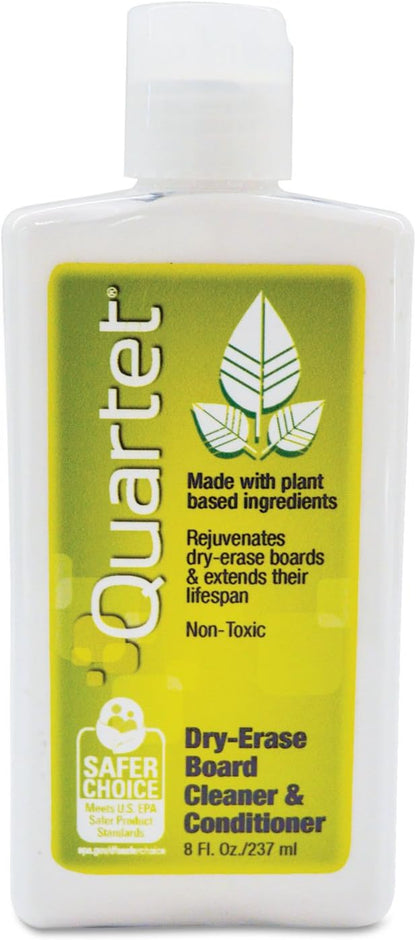 Quartet Dry Erase Board Cleaner Spray, Non-toxic, 17fl.Oz/503ml Whiteboard Cleaning Bottle (550)