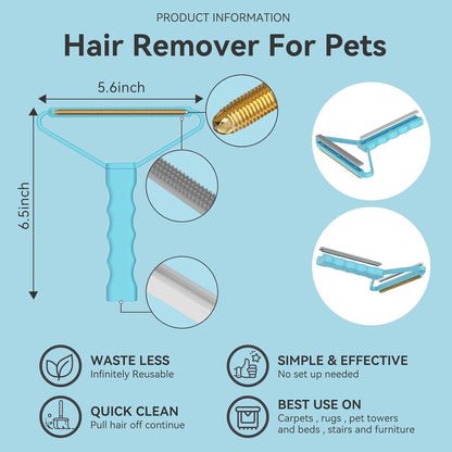 Lint Remover,Pet Hair Remover, Dog Cat Hair Remover,Carpet Rake for Pet Hair Removal,Carpet Rake,Lint Brush,Lint Shaver for Carpets, Car Mat,Couch,Pet Bed,Furniture & Rug(1 PCS)