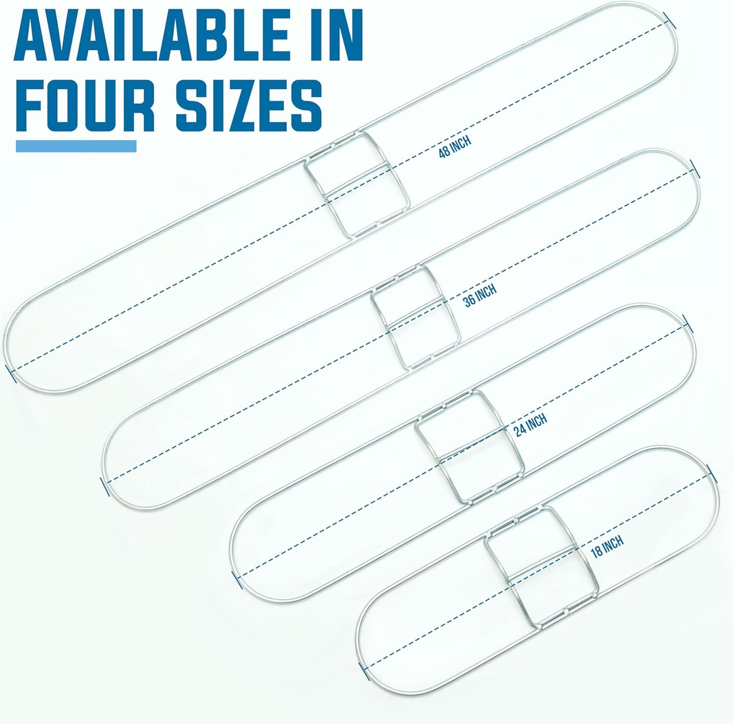Kleen Handler 24 inch Microfiber Dust Mop | Medium Washable Commercial Mop Head Replacement, Pack of 3