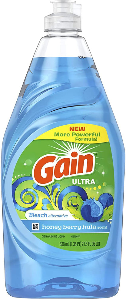 Ultra Dishwashing Liquid Dish Soap, Original Scent , 21.6 Fl Oz (Pack of 1)