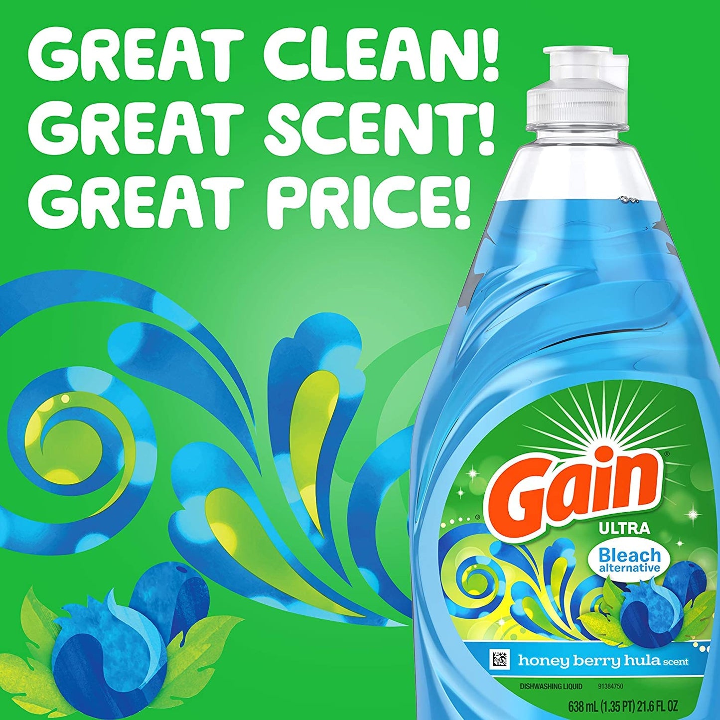 Ultra Dishwashing Liquid Dish Soap, Original Scent , 21.6 Fl Oz (Pack of 1)