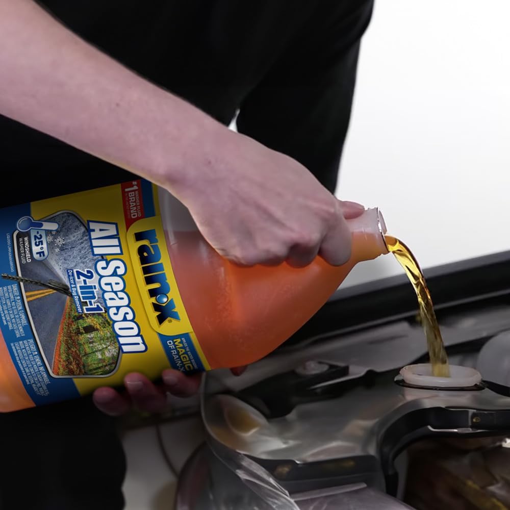 All Season -25°F 2-in-1 De-Icer & Bug Remover Windshield Washer Fluid - 1 Gallon
