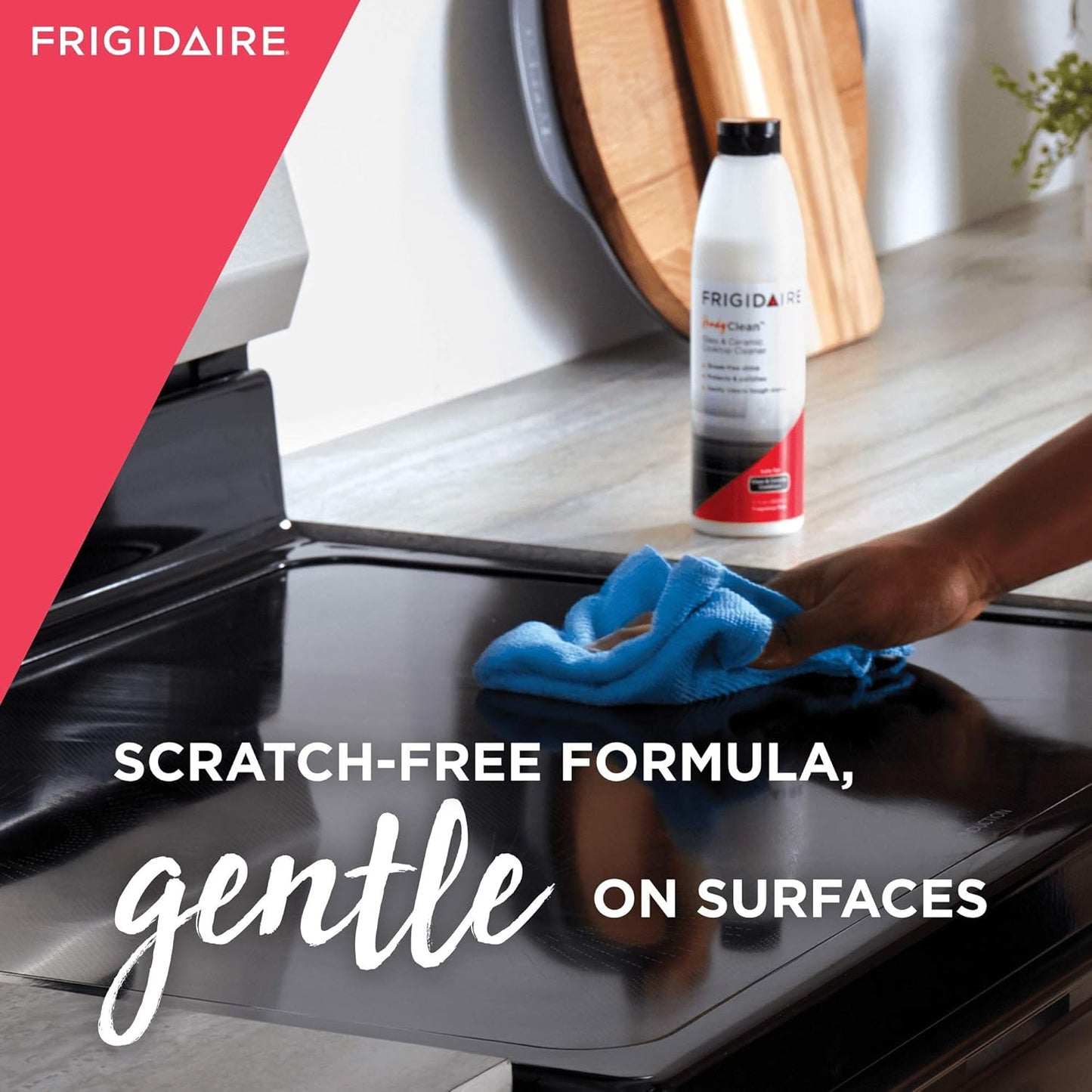 Frigidaire 10FFCTCL02 Ready Clean Glass & Ceramic Cooktop Cleaner, 2-Pack