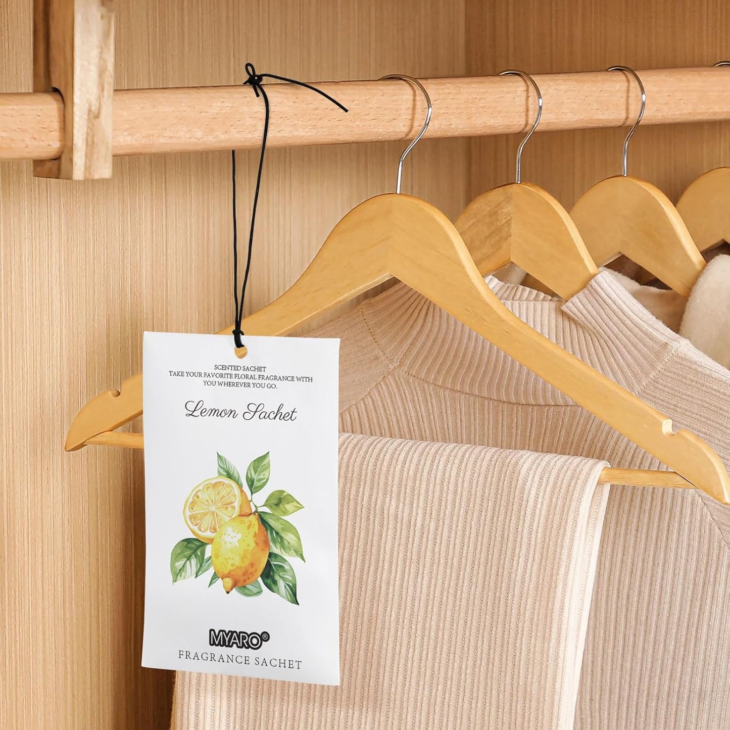 MYARO 12 Pack Fresh Linen Scented Sachets for Drawer, Closet & Car Air Freshener Bags | Odor Eliminator & Fabric Refresher | Crisp, Clean Home Fragrance Gift Set