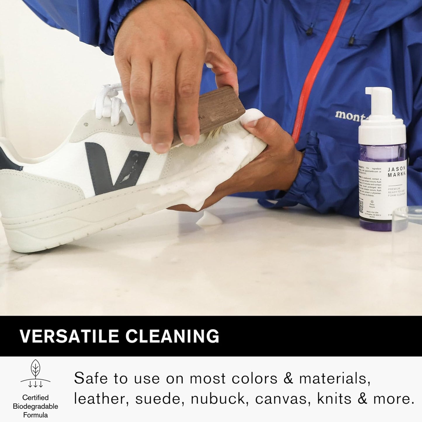 Jason Markk Shoe & Sneaker Care, Shoe Cleaner, Cleans & Conditions Footwear