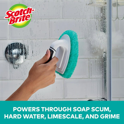 Scotch-Brite Non-Scratch Tub & Tile Scrubber Refill Pads, (Pack of 6)