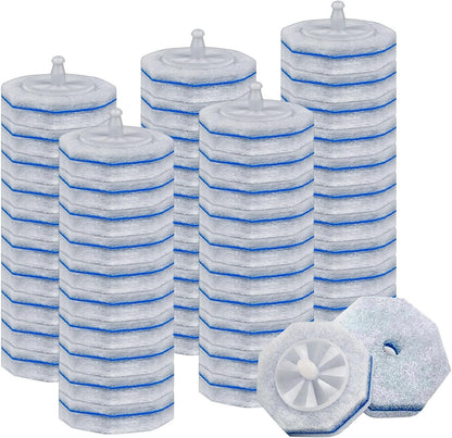 50 Pcs Toilet Wand Refills for Clorox, Upgraded Disposable Replacement Heads Compatible with Clorox Toilet Wand for Bathroom Cleaning