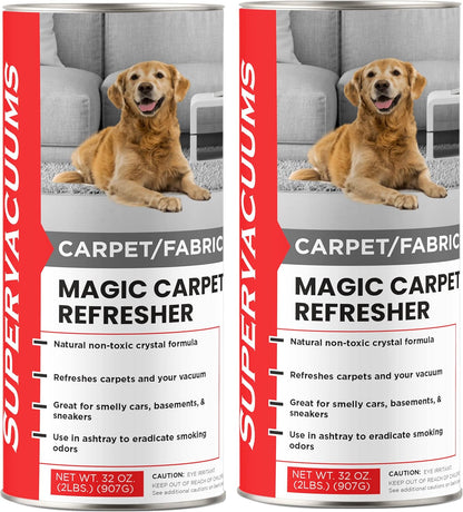 Magic Carpet Refresher for Carpet and Fabric - 2-Pack of 32oz Cans