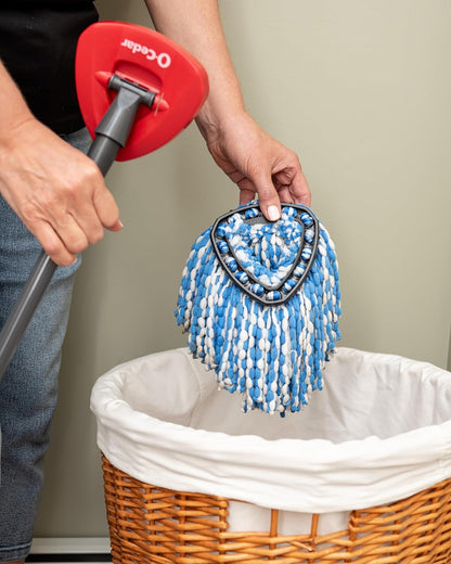 O-Cedar RinseClean Spin Mop & Bucket System | Clean with Clean Water | Removes 99% of Bacteria