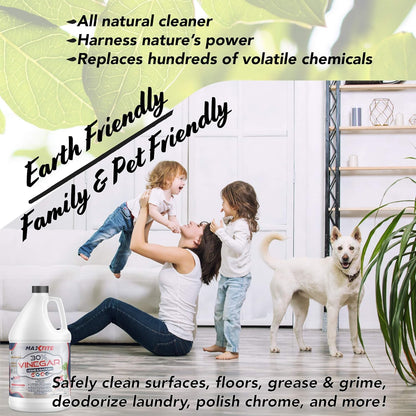 MaxTite Ultra-Concentrated 75% Vinegar for Home & Garden Cleaning (32 oz)