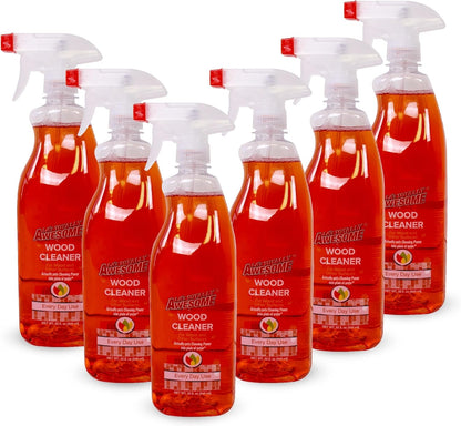 La's Totally Awesome Daily Wood Cleaner Spray, For Bookcases, Shelves, tables and more, Plant-Derived Formula, 32 Fl Oz (Pack of 3)