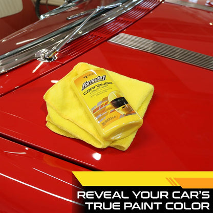 Formula 1 Fast Wax Carnauba Detailing Spray – Car Wax for Natural Gloss – Easy to Use Exterior Detailing Supplies for All Paint Finishes (16 ounce)