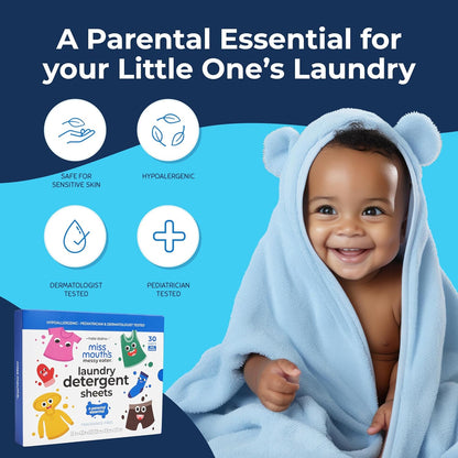 Miss Mouth's Messy Eater Stain Treater Spray - 4oz 2 Pack Stain Remover - Newborn & Baby Essentials - No Dry Cleaning Food, Grease, Coffee Off Laundry, Underwear, Fabric