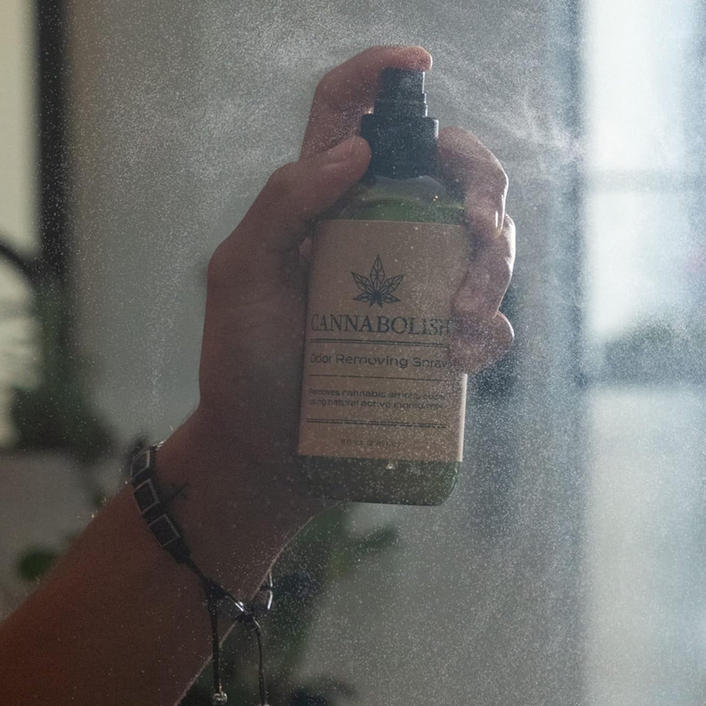 Cannabolish Lavender Smoke Odor Eliminator Spray and Air Freshener, 8 fl. oz, Natural Ingredients (Pack of 2)