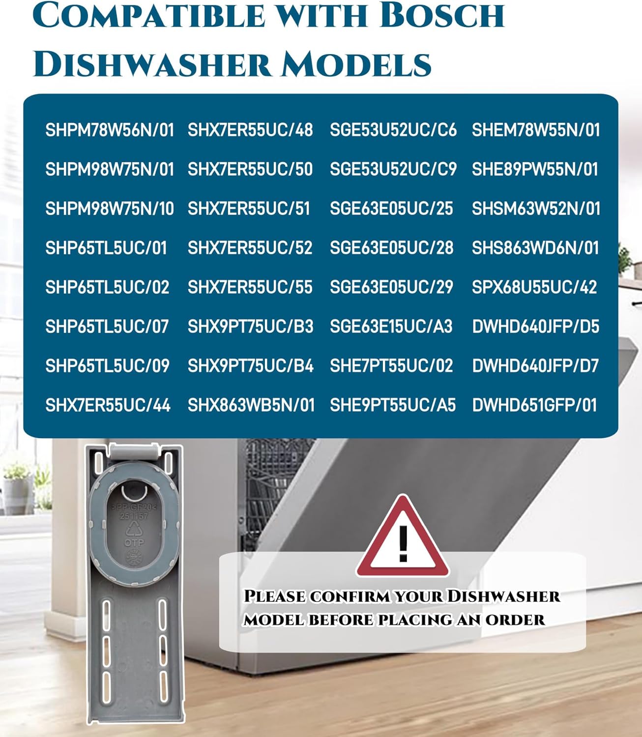Upgraded 00611575 Dishwasher Rinse-Aid Dispenser Cap Replacement for Bosch Dishwasher Parts
