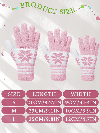 Patelai 3 Pairs Microfiber Plant Dusting Gloves Leaf Cleaning Gloves for Indoor Plants, Blinds, Furniture, House (Green Yellow,Blue,Pink,Medium)