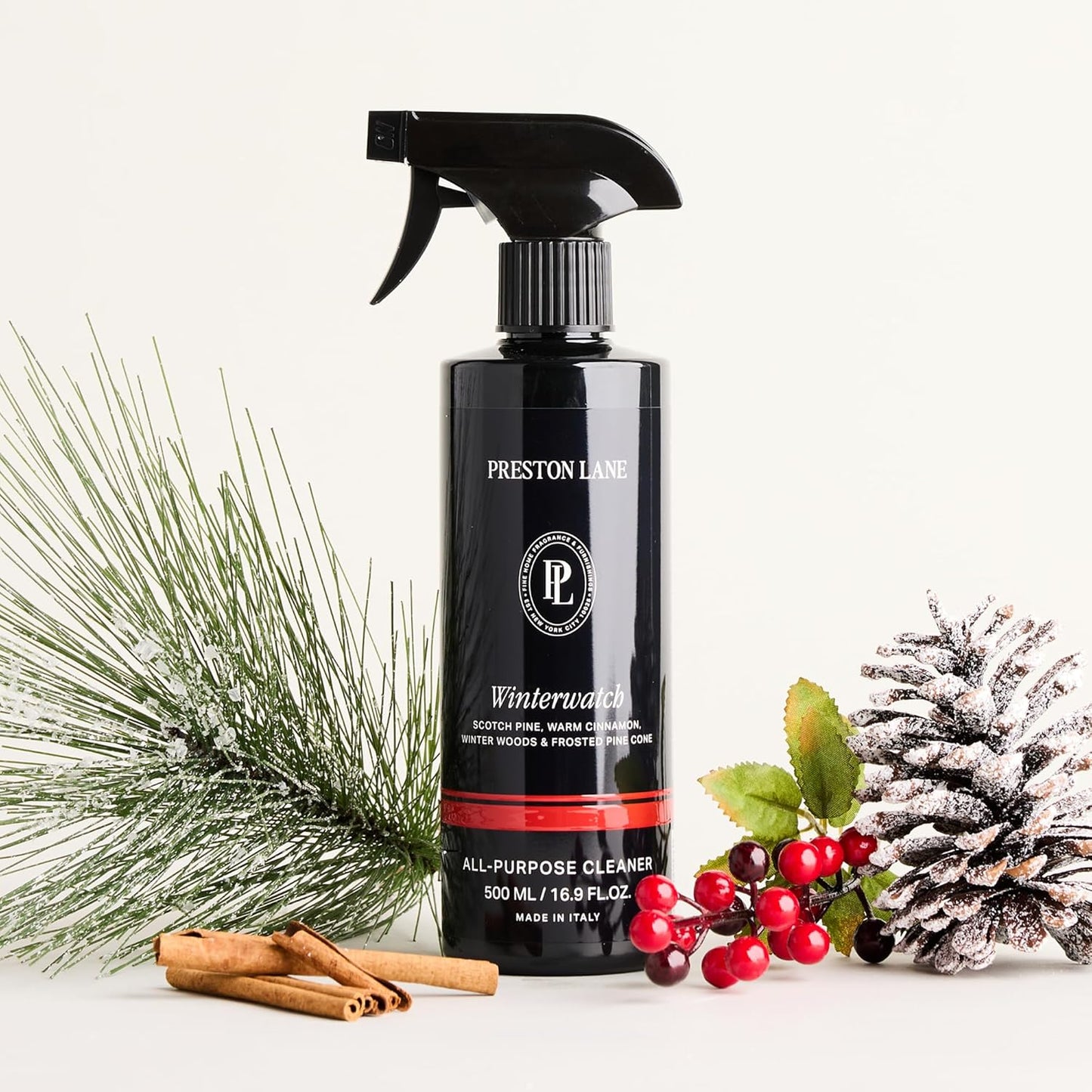 Preston Lane Luxury All-Purpose Cleaner, Mayfair Scent | Bio-Based Multi-Surface Spray | Streak-Free Finish, Lifts Dirt, Smudges & Grease | Vegan & Cruelty-Free
