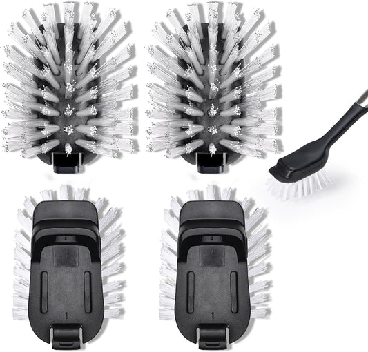 Brush Refill for OXO Steel Dish Brush - 4 Pack Dish Brush Cleaning Replacement Head