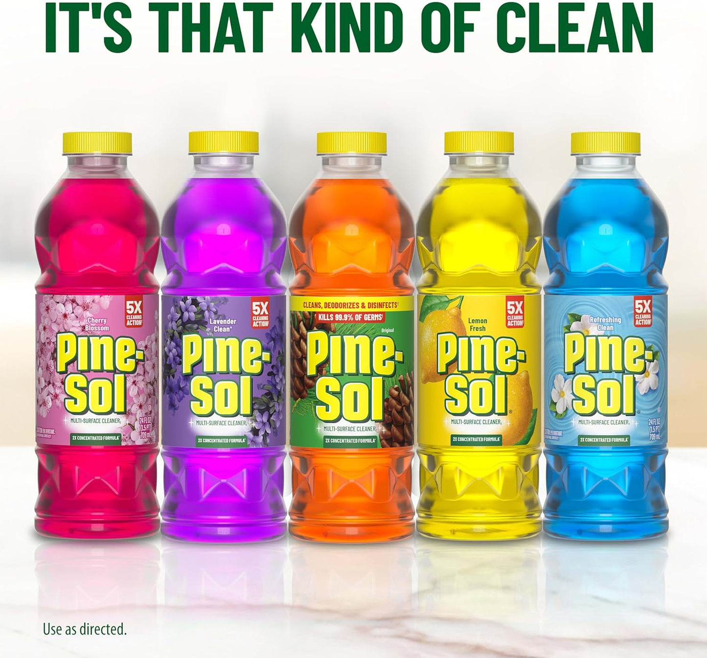 Pine-Sol Multi-Surface Cleaner, Cherry Blossom, 24 Fluid Ounces