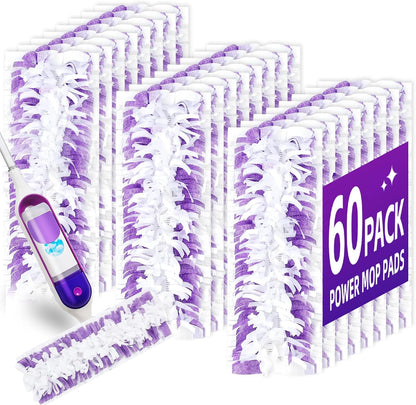 20 Pack Disposable Power Mop Pads for Swiffer Power Mop Pads,Compatible with Swiffer Power Mop Refills,Thickened Multi-Surface Replacement for Swiffer Wet Pads Refill on All Finished Floors