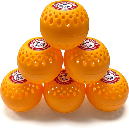 Arm & Hammer OdorBusterz® Odor Eliminator Balls, Clean Burst, 10 Count – Baking Soda Odor Control for Closets, Drawers, Hampers & Small Spaces