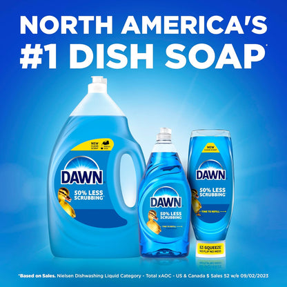 Dawn Dishwashing Liquid, Original Scent, 38 fl oz