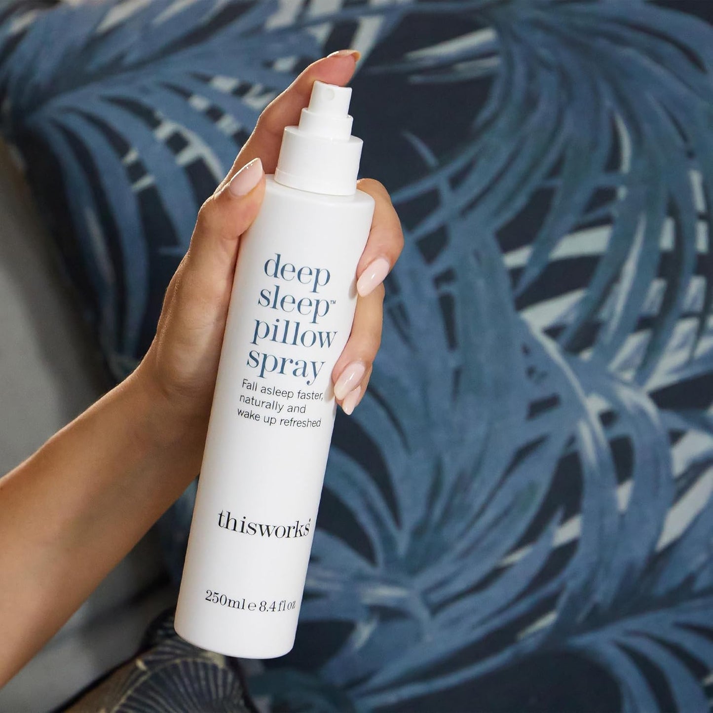 THISWORKS Deep Sleep Pillow Spray – Fast-Acting Natural Formula with Lavender for Relaxation and Restful Sleep – 35 ml (1.2 fl oz) Mini Travel Size
