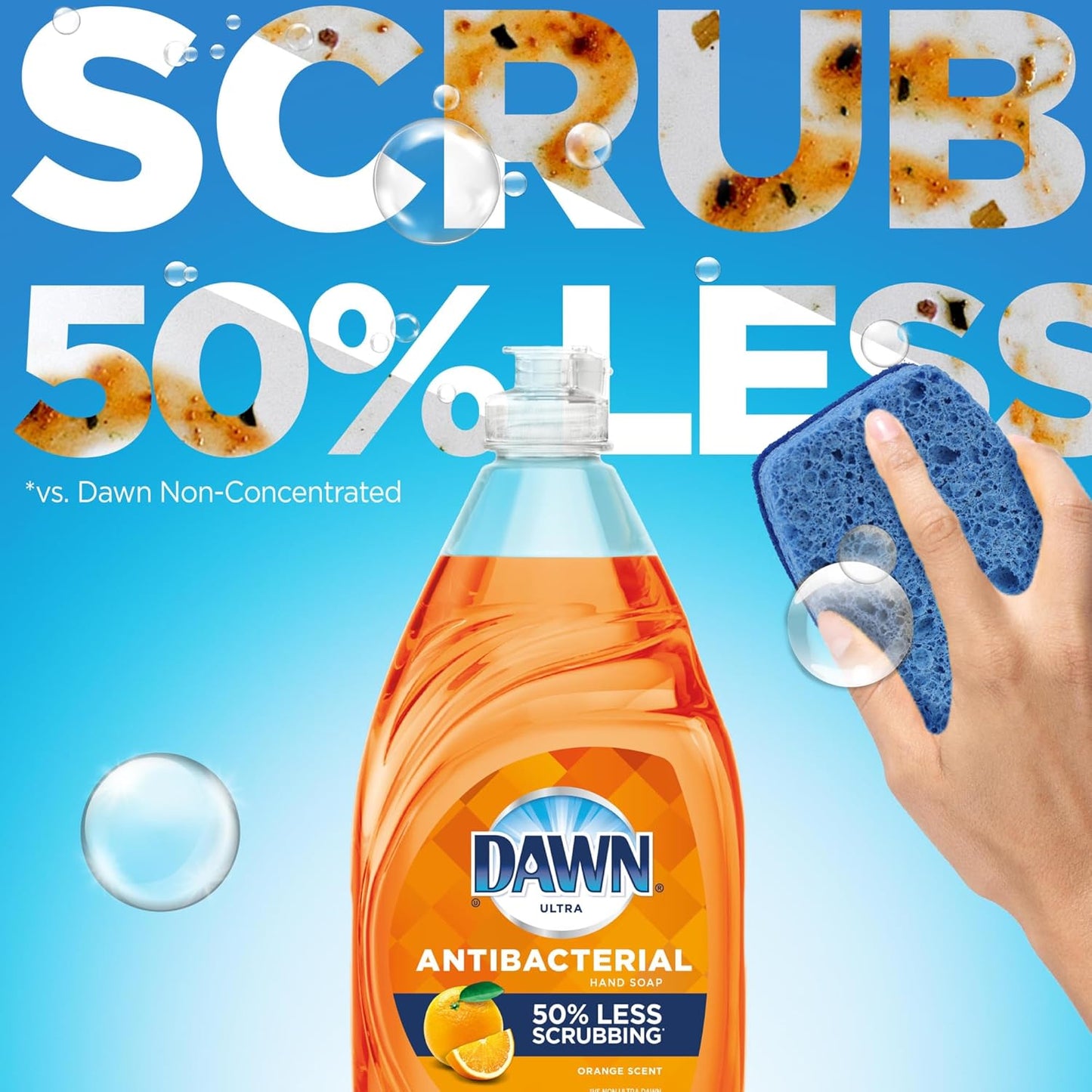 Dawn Ultra Antibacterial Dishwashing Liquid Dish Soap, Apple Blossom Scent - 7 fl oz
