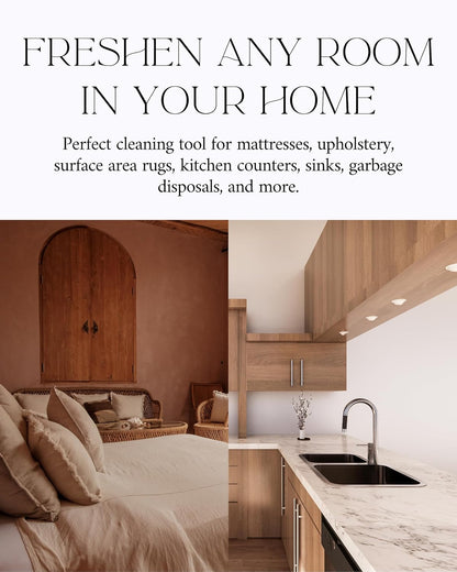 Home "Pink Cashmere" Carpet Deodorizer Powder For Vaccuuming Upholstery, Spring Cleaning, Pet Friendly– Odor Eliminator, Pet-Friendly Freshening Powder- Apple, Spices, & Vanilla