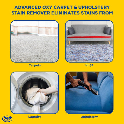 Zep ZUOXSR32 Advanced Oxy Carpet and Upholstery Stain Remover 32 Fl Oz, Pack of 1
