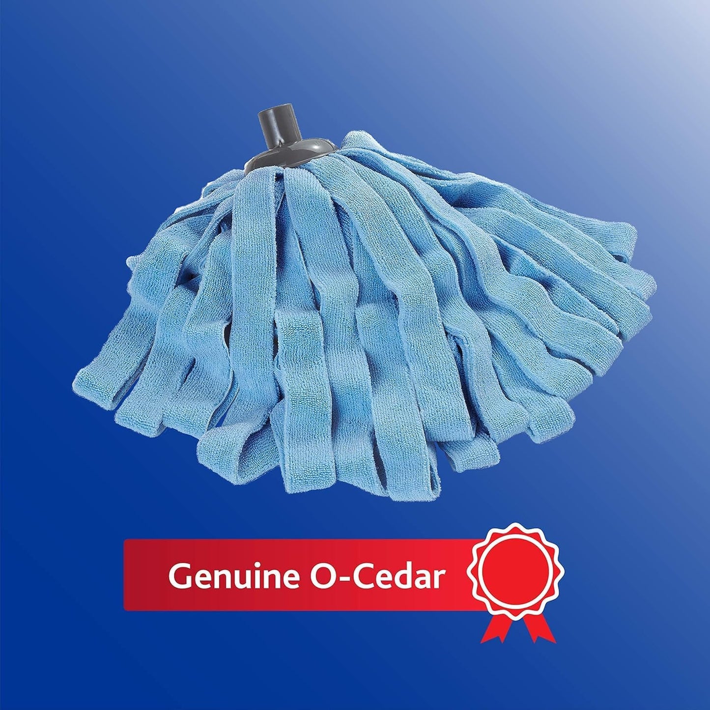 O-Cedar Microfiber Cloth Mop (Microfiber Cloth Mop with 3 Extra Refills)