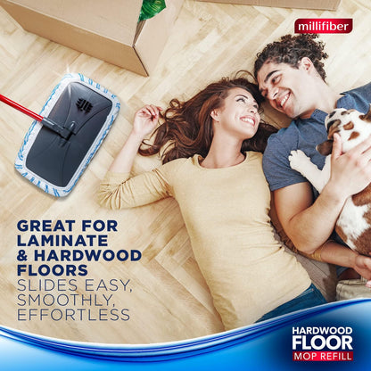 Millifiber Microfiber Mop Refills 15x8 Inches, 3-Pack (Mop is Not Included)