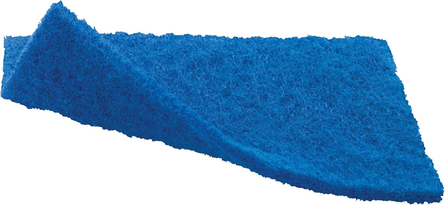 Scotch-Brite Zero Scratch Scouring Pad, Effective + Gentle Dish Scrubber for Household Cleaning, 2 Scrub Pads for Dishes, Nonstick Pots and Pans, Glass, Tubs, Showers, Reusable & Durable
