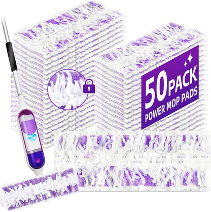 20 Pack Disposable Power Mop Pads for Swiffer Power Mop Pads,Compatible with Swiffer Power Mop Refills,Thickened Multi-Surface Replacement for Swiffer Wet Pads Refill on All Finished Floors