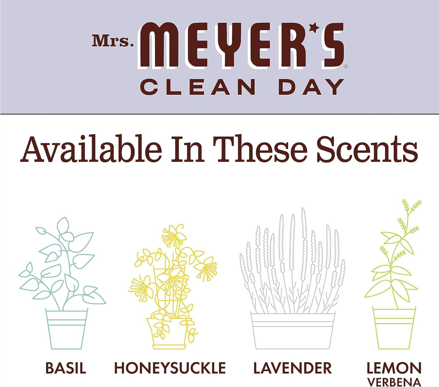 MRS. MEYER'S CLEAN DAY Room Spray, Lemon Verbena Scent, 8 Fl Oz Bottle