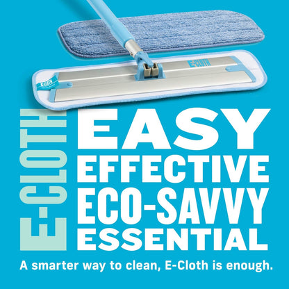 E-Cloth Deep Clean Mop, Microfiber Mop, Perfect Floor Cleaner for Hardwood, Laminate, Tile and Stone Flooring, Washable and Reusable, 100 Wash Promise