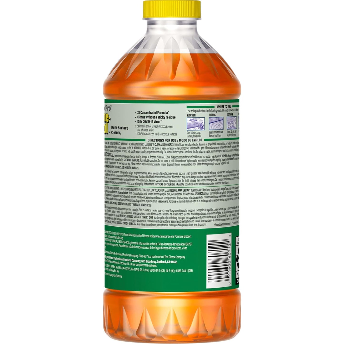 Pine Sol CloroxPro Multi-Surface Cleaner Pine 8/40fo